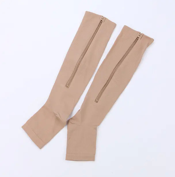 Compression Zipper Socks for Support and Comfort