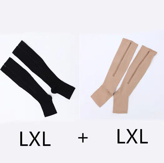 Compression Zipper Socks for Support and Comfort