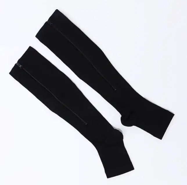 Compression Zipper Socks for Support and Comfort
