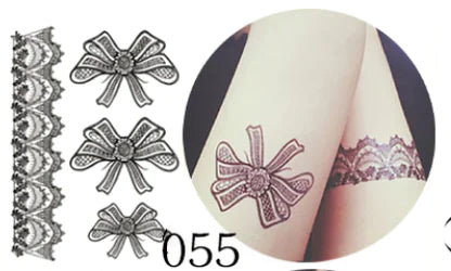 Waterproof Tattoo Stickers with Colorful Designs