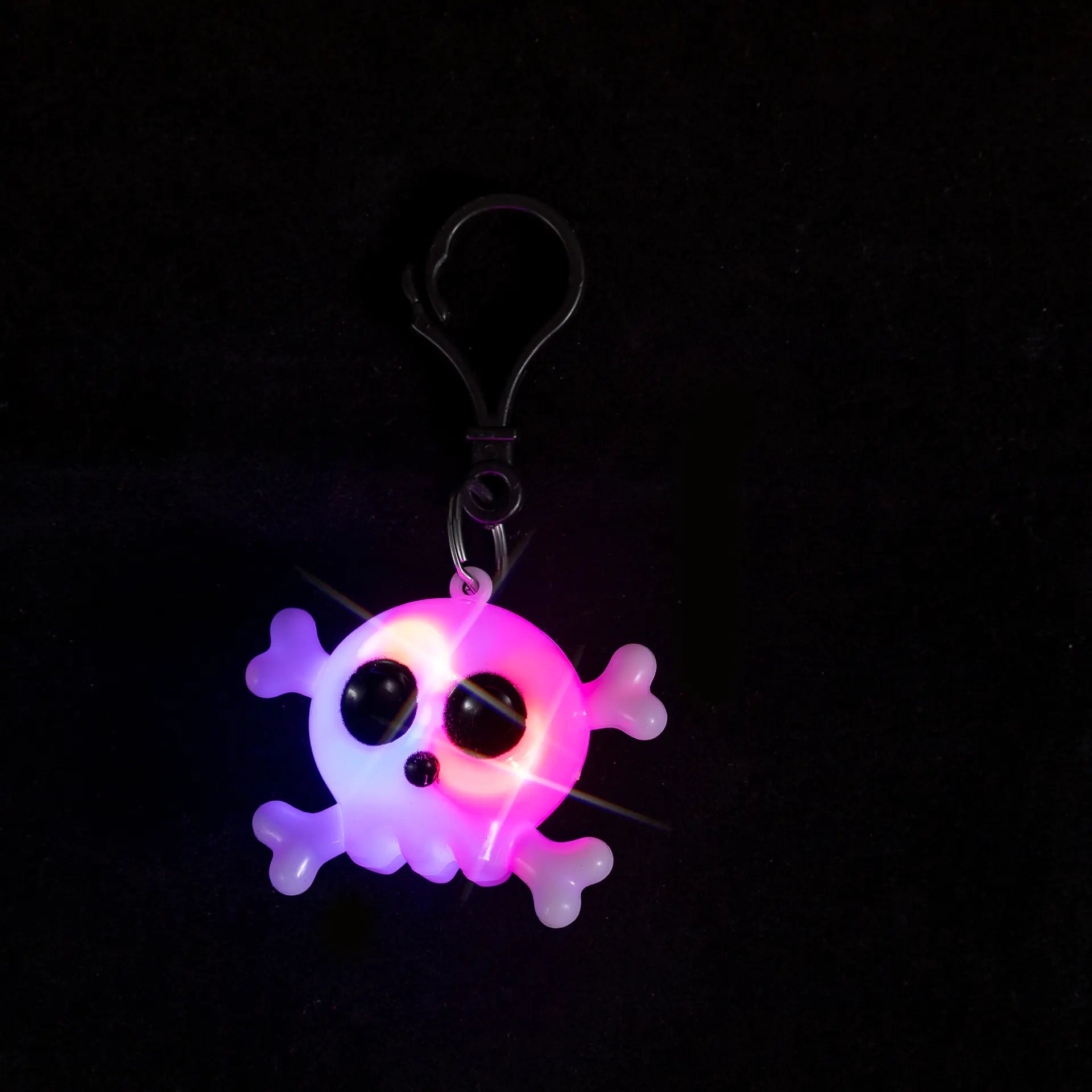 Cool Halloween Necklace Keychain with LED Pumpkin Ghosts