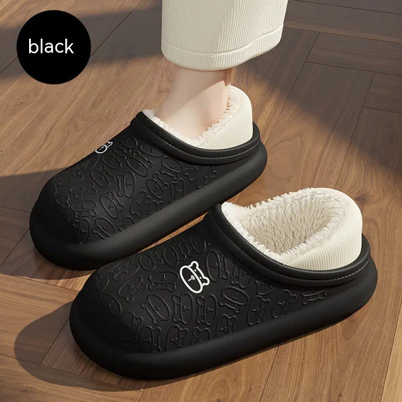 Women's Cotton Slippers for Autumn and Winter