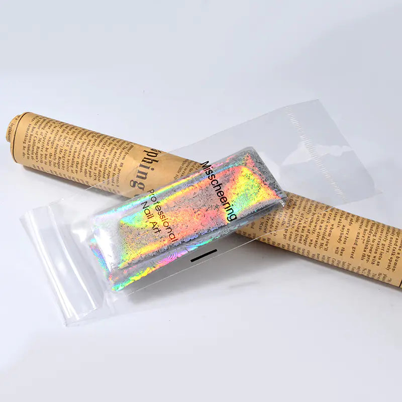 Holographic Starry Sky Nail Art Transfer Stickers