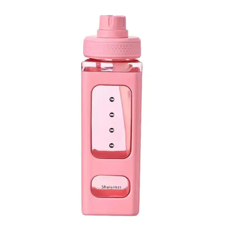 Cute Plastic Straw Sports Cup
